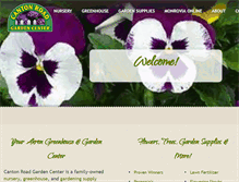 Tablet Screenshot of cantonroadgarden.com